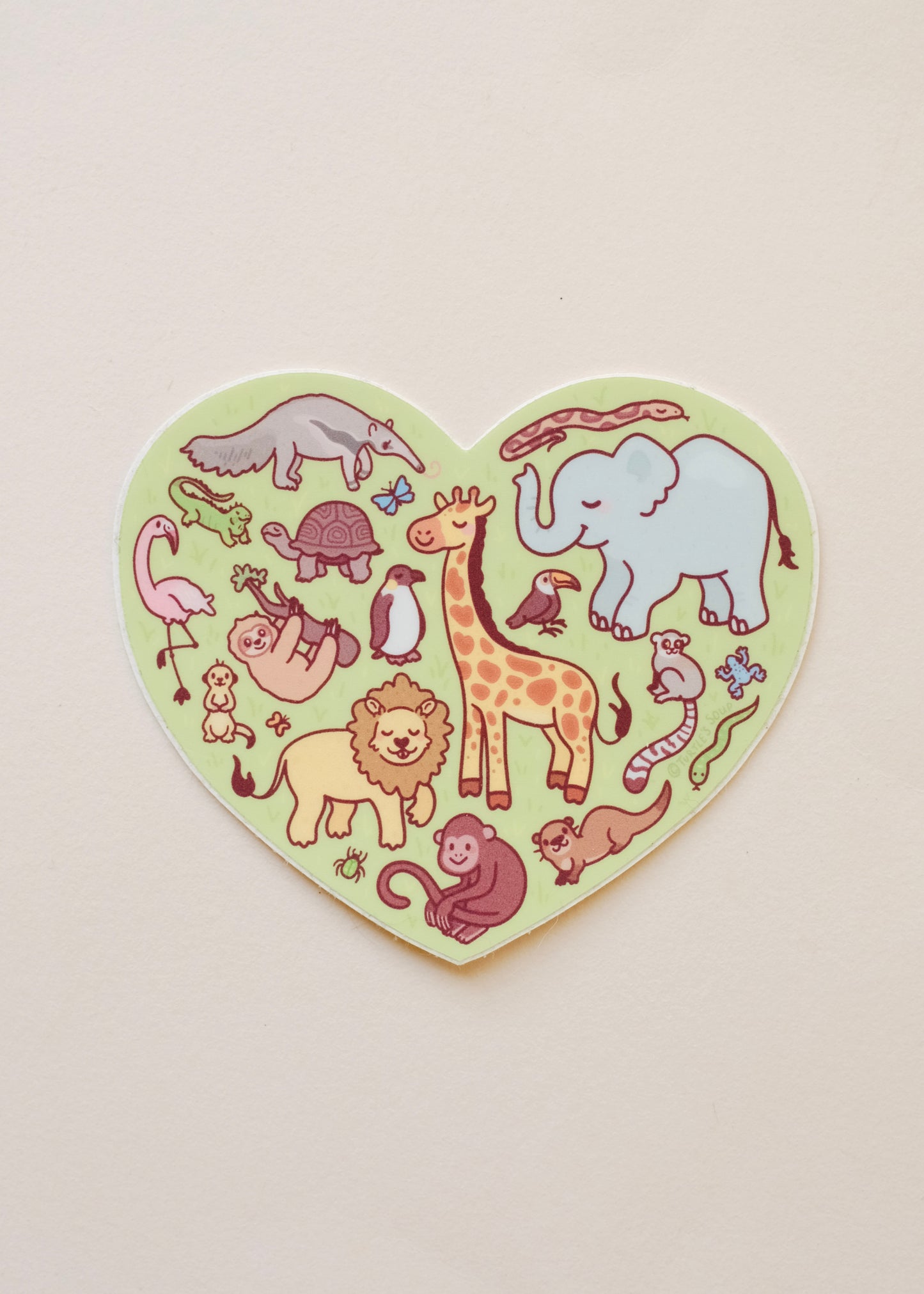 I Heart Animals Sticker ⋆LAST ONE⋆