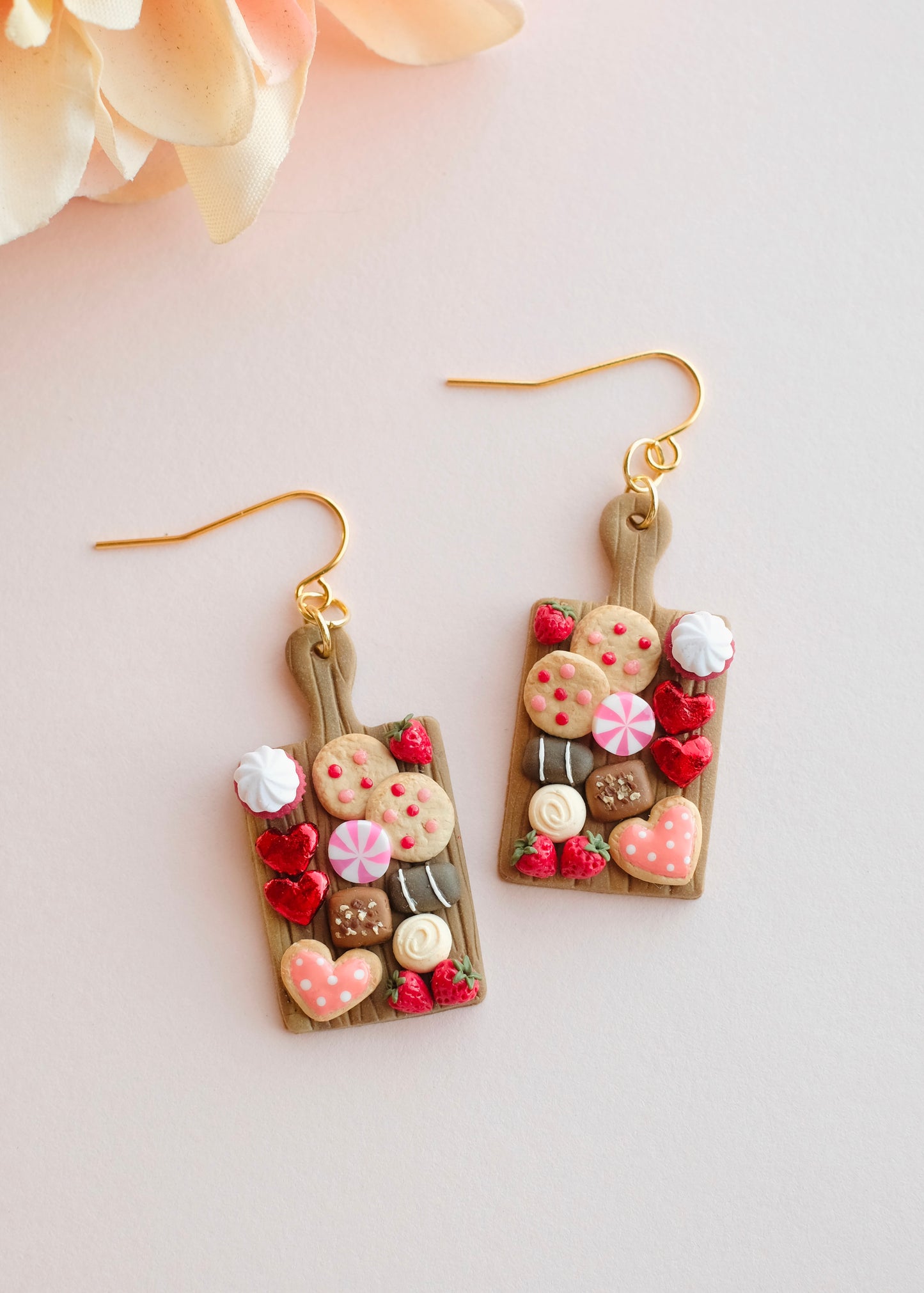 Valentine Dessert Board Earrings