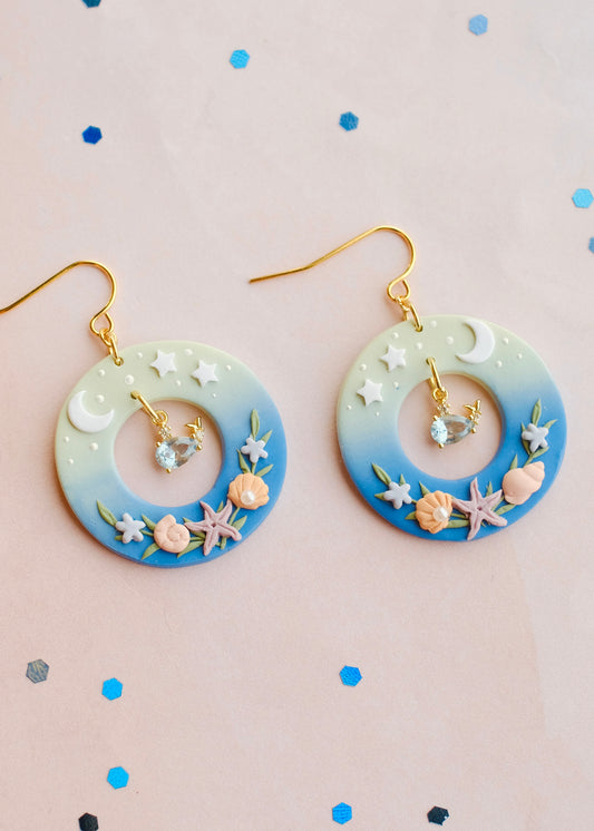 Whimsical Whale Earrings