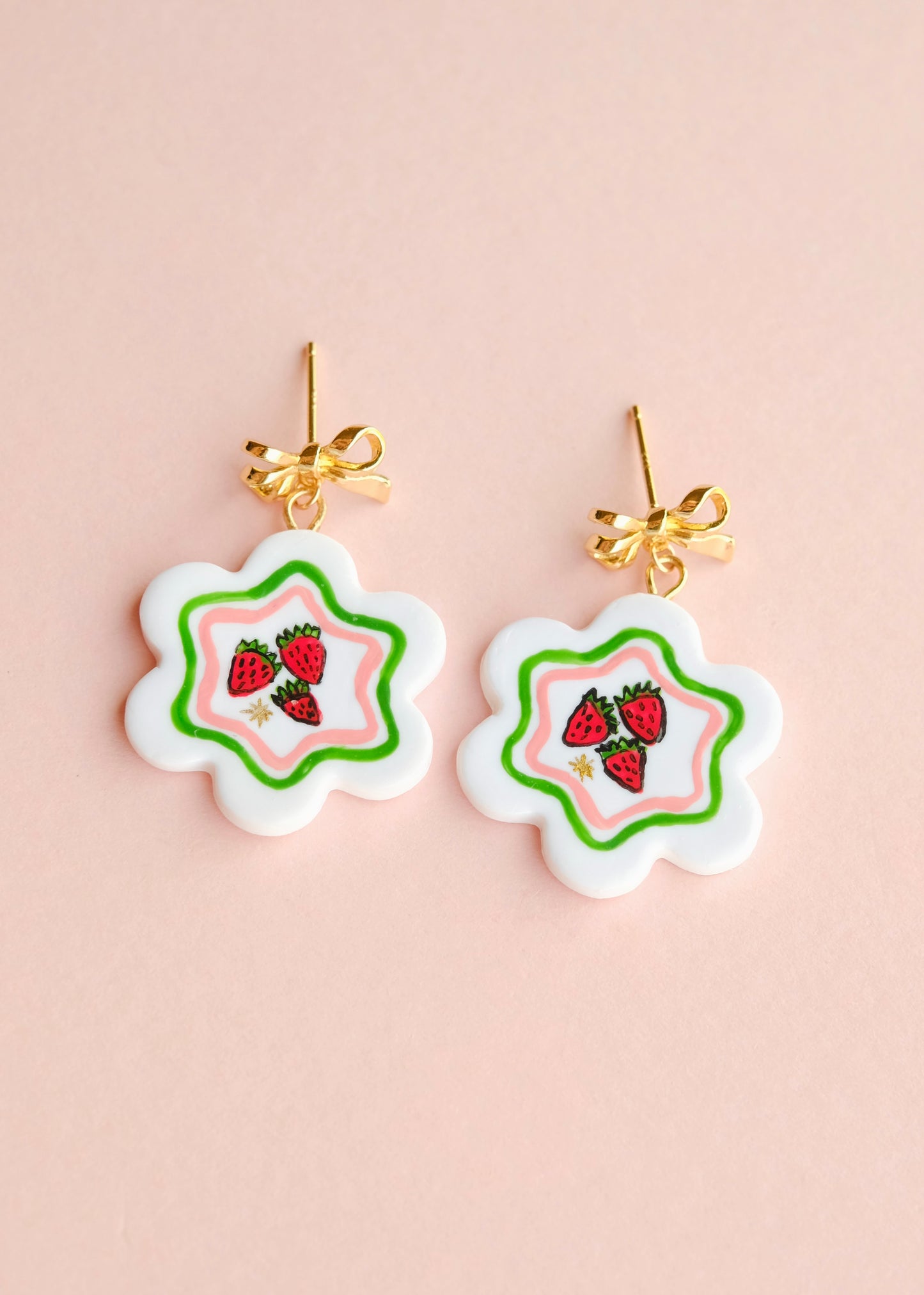 Strawberry Fields Charm Earrings