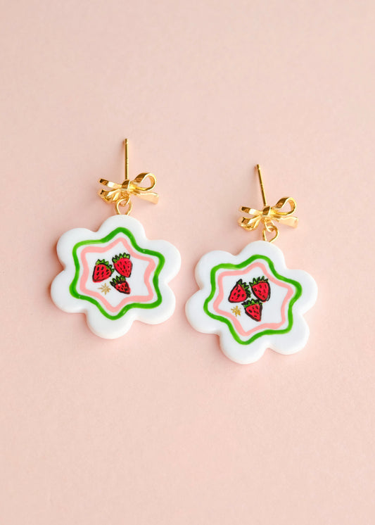 Strawberry Fields Charm Earrings