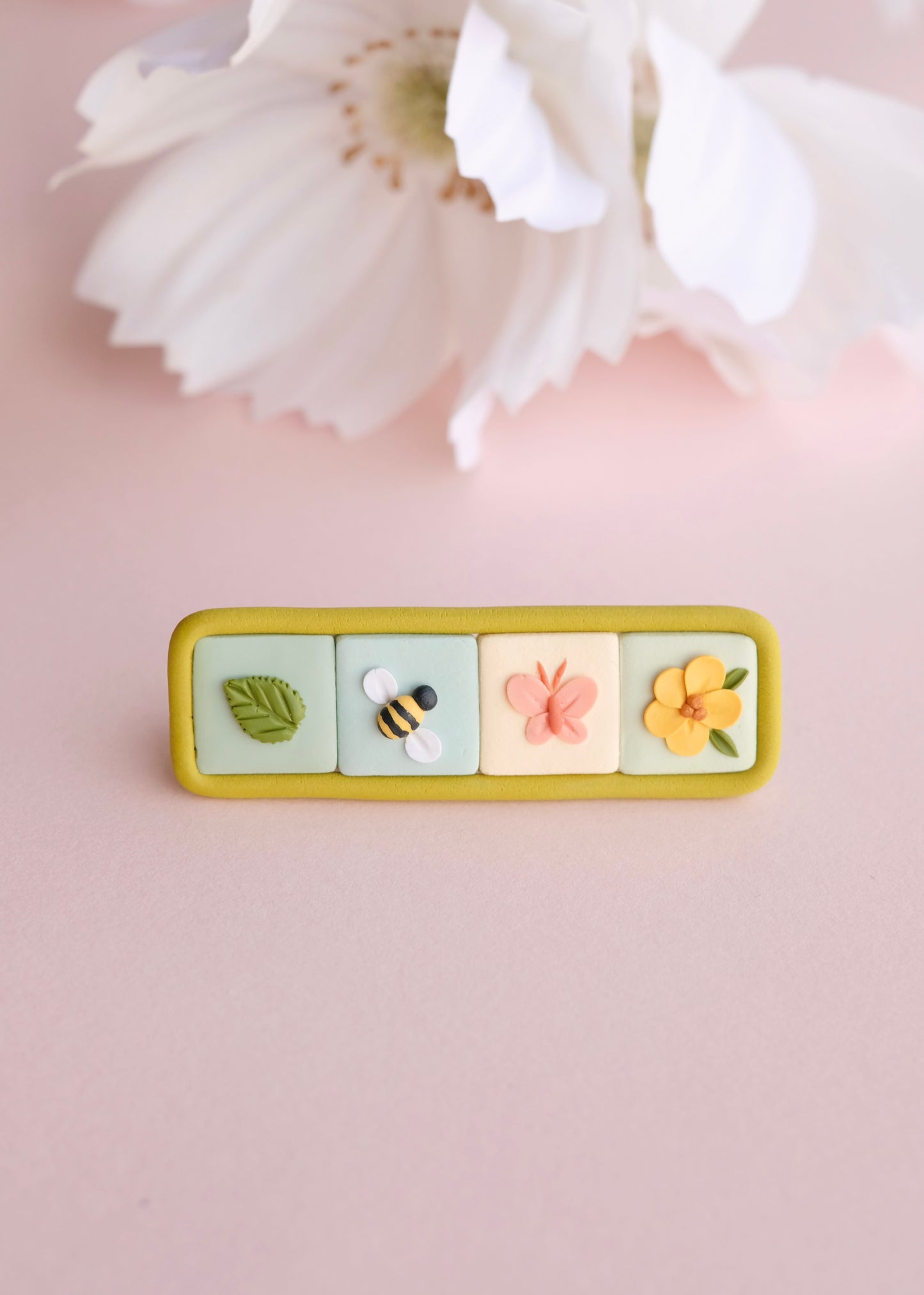 Spring Patchwork Hair Clip ⋆LOW STOCK⋆