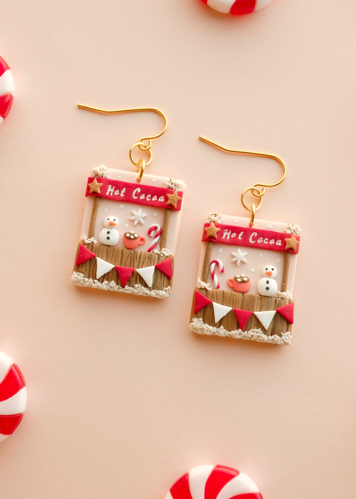 Hot Cocoa Stand Earrings