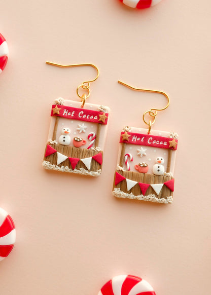 Hot Cocoa Stand Earrings