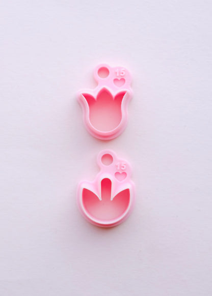 2 pc Tulip Clay Cutter S.H.
