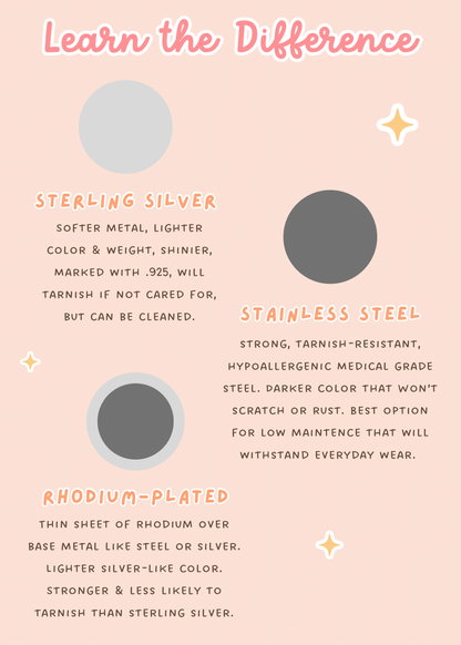 Silver-Plated Huggies Swap