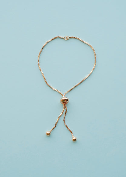 Rose Gold-Plated Bracelet Chain S.H.