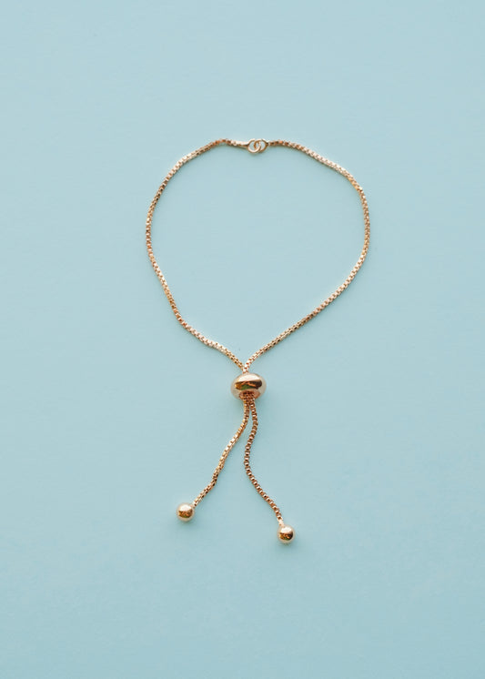 Rose Gold-Plated Bracelet Chain S.H.