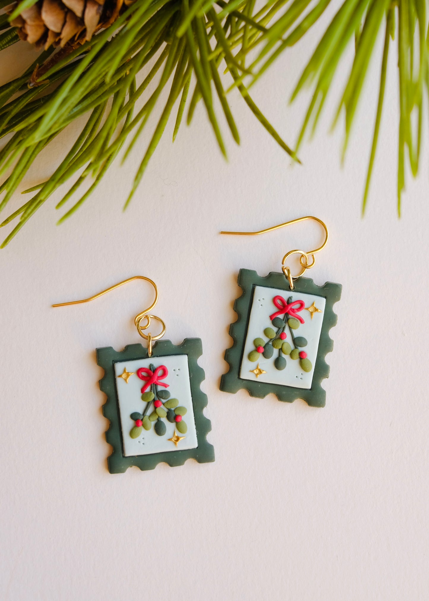 Holiday Stamp Earrings ⋆LOW STOCK⋆