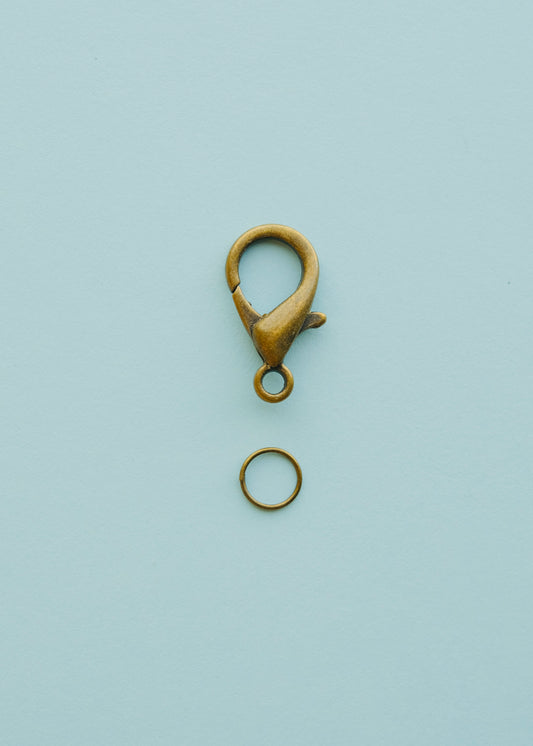 Bronze 23mm Lobster Clasps S.H.