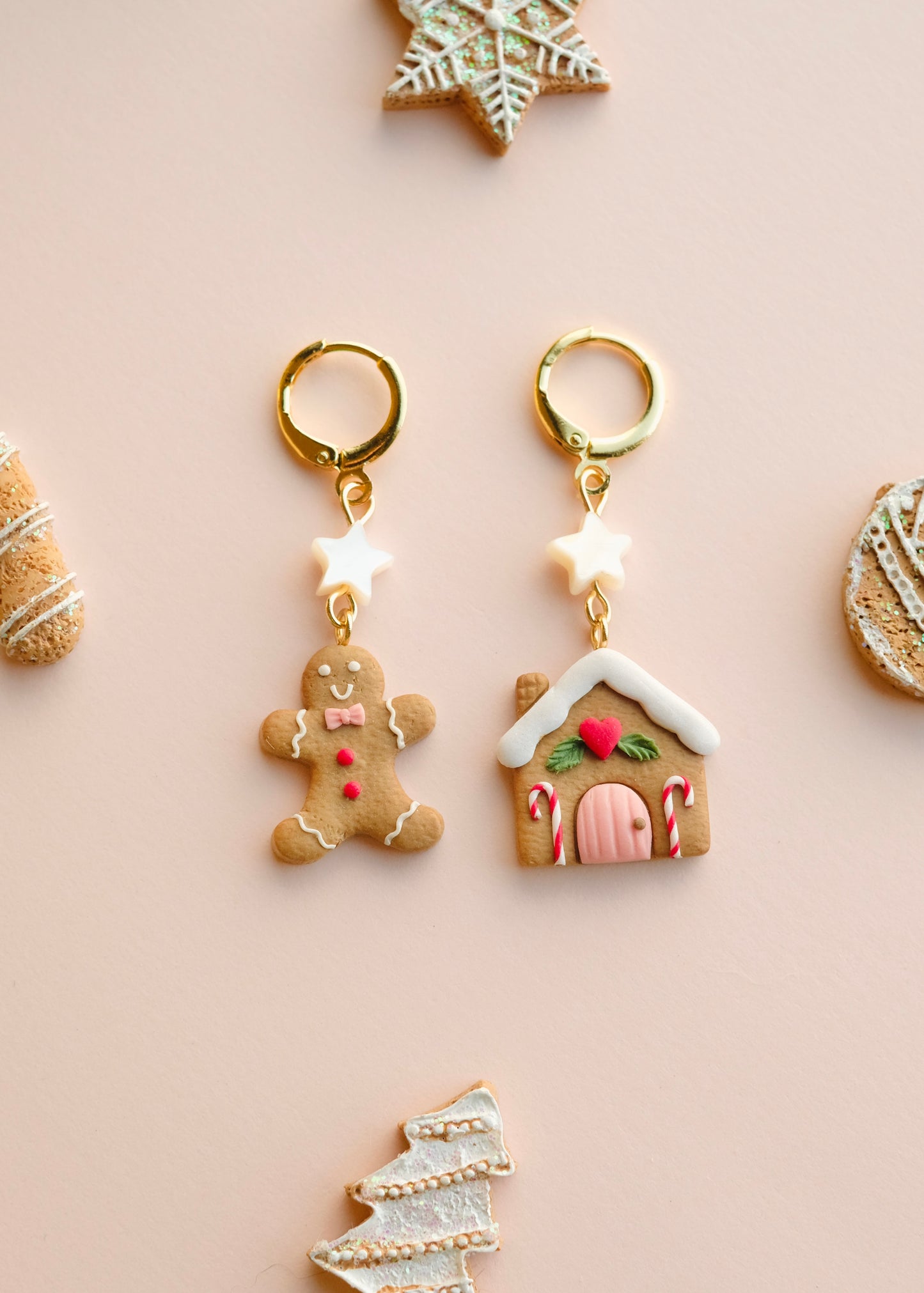 Mismatched Gingerbread Huggies ⋆LAST ONE⋆