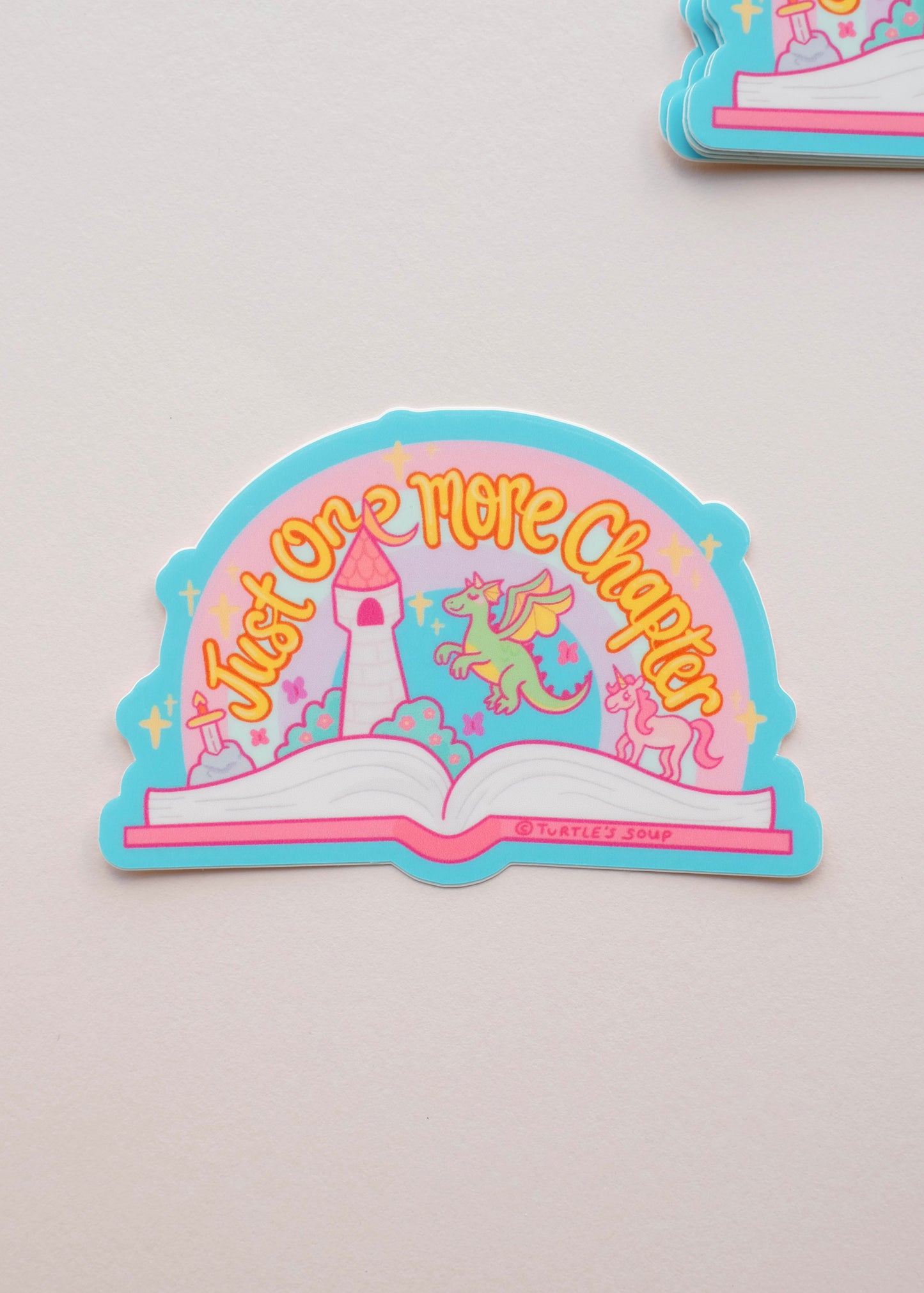 Just One More Chapter Sticker