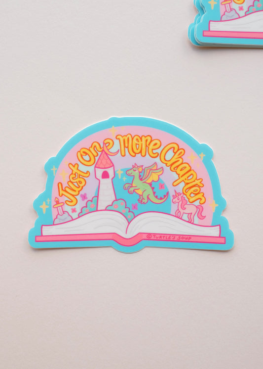 Just One More Chapter Sticker
