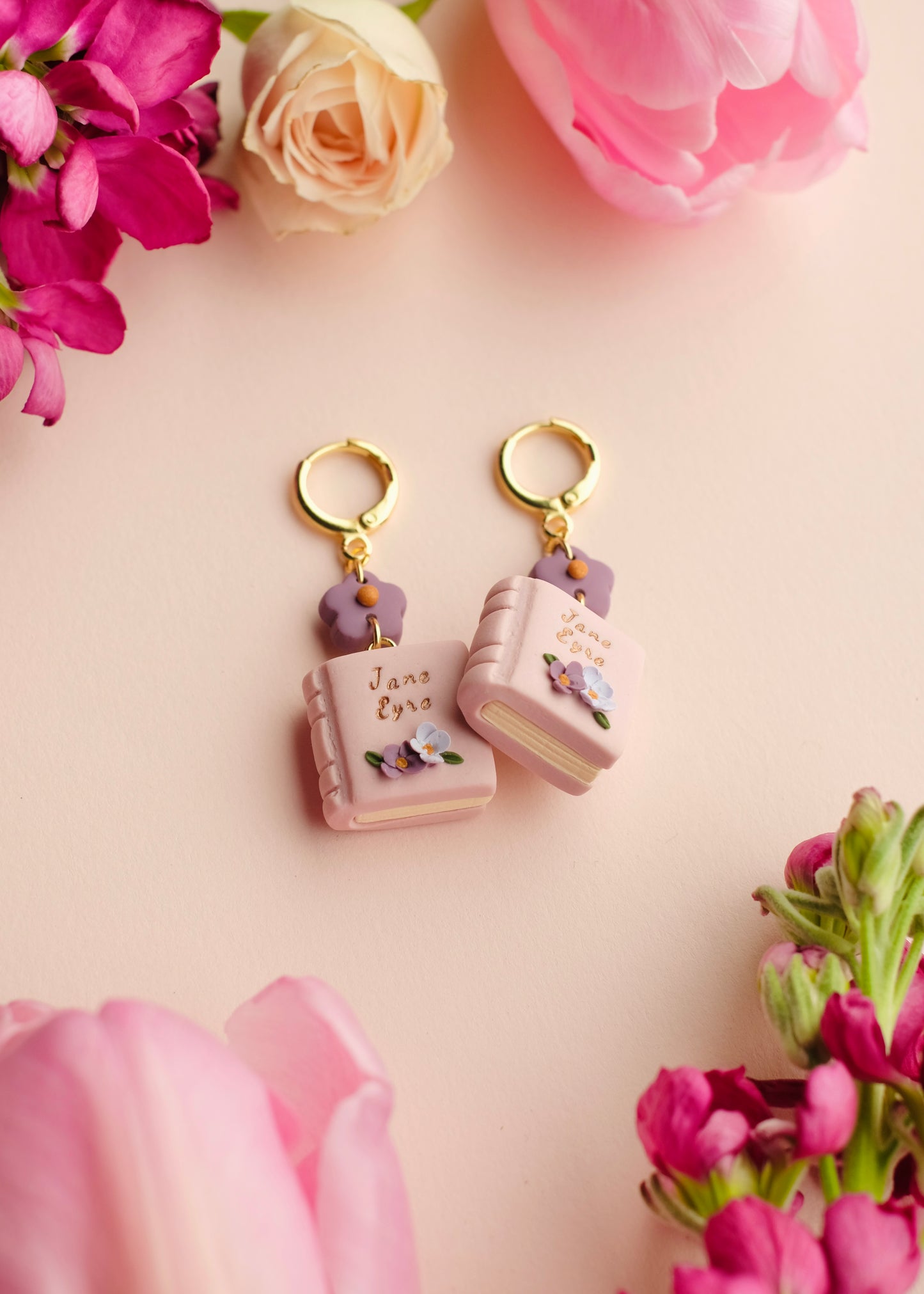 Classic Literature Earrings