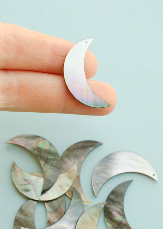 Mother of Pearl Moon Pendants S.H.