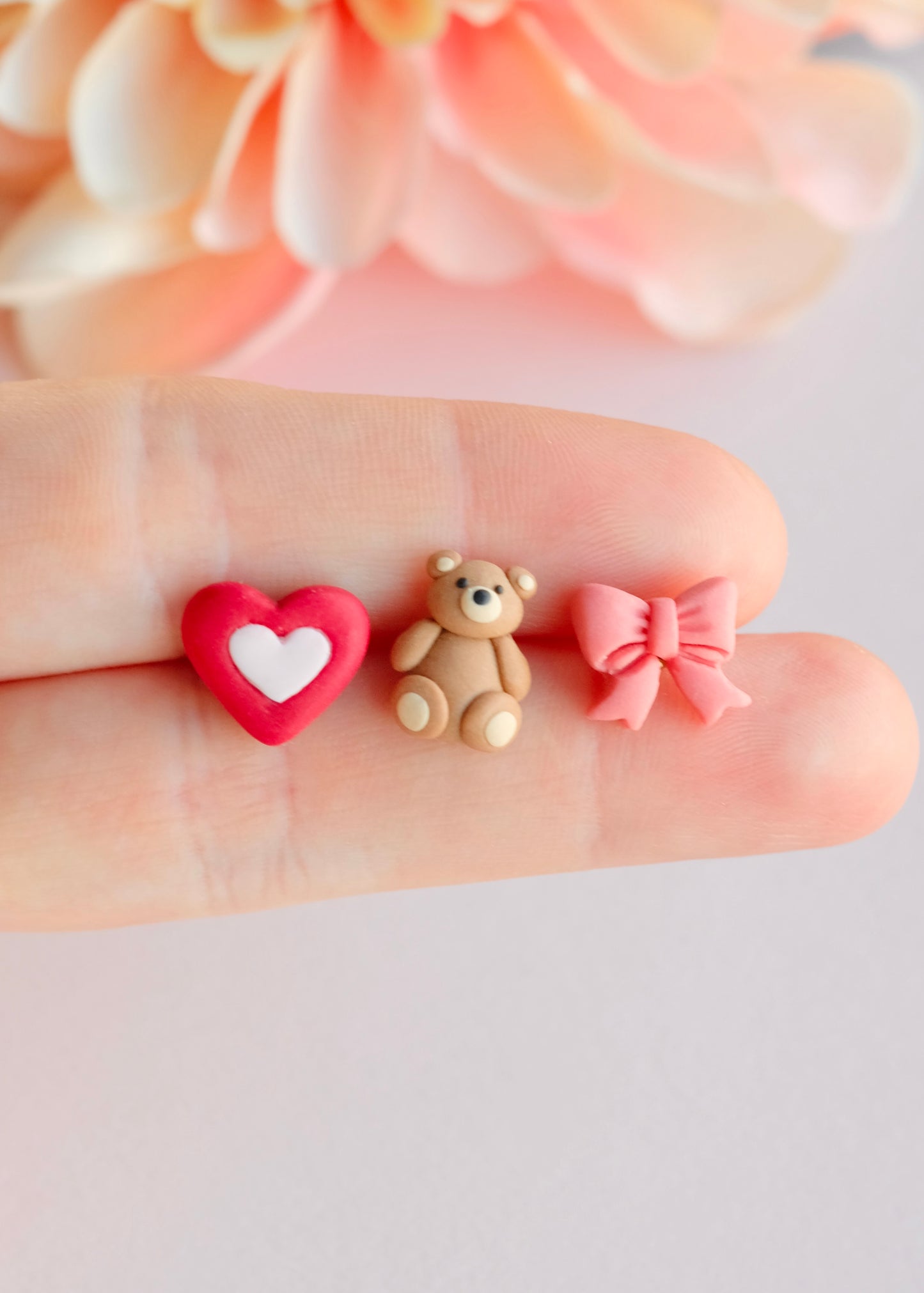 Pack of 3 Mini Valentine Pins