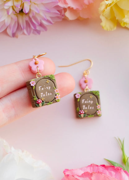 Fairy Tales Book Earrings ⋆LOW STOCK⋆