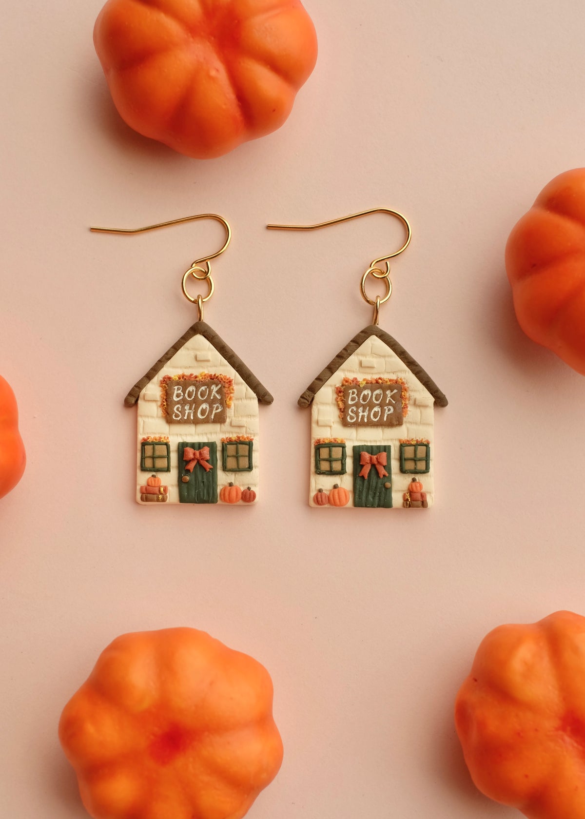 Cozy Book Shop Earrings