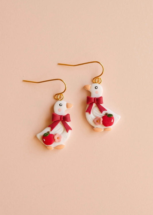 Apple Goose Earrings ⋆LOW STOCK⋆