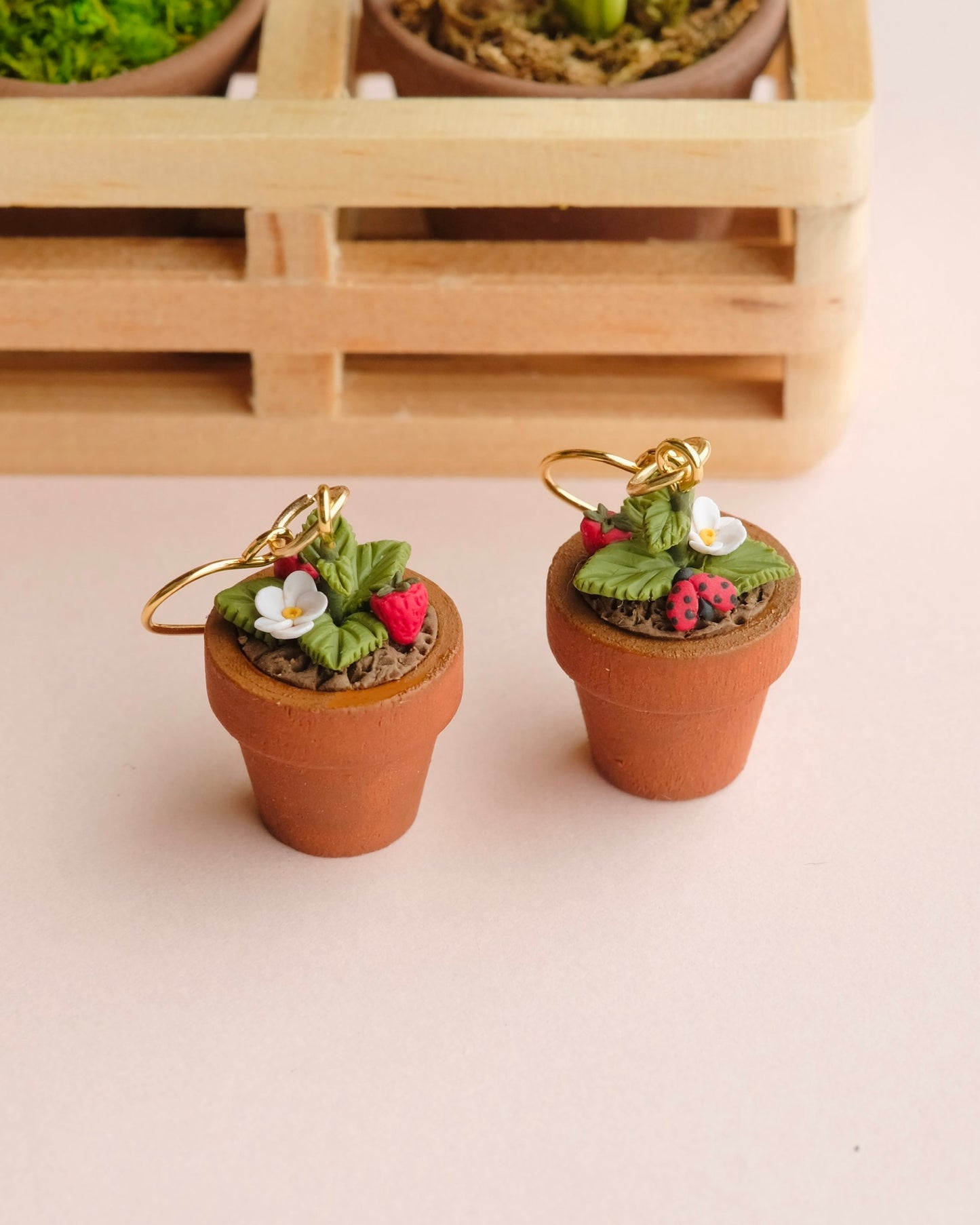 Planter Pot Earrings