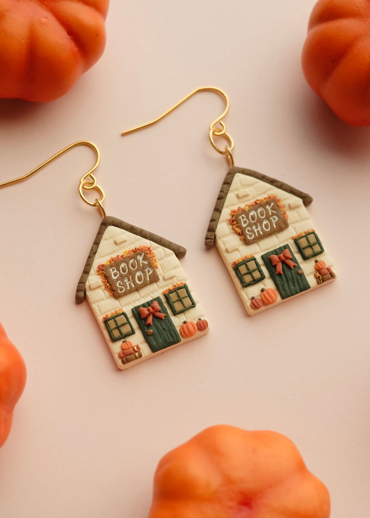 Cozy Book Shop Earrings