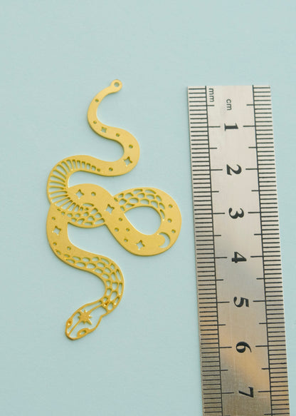 Celestial Snake Brass Pendants S.H.