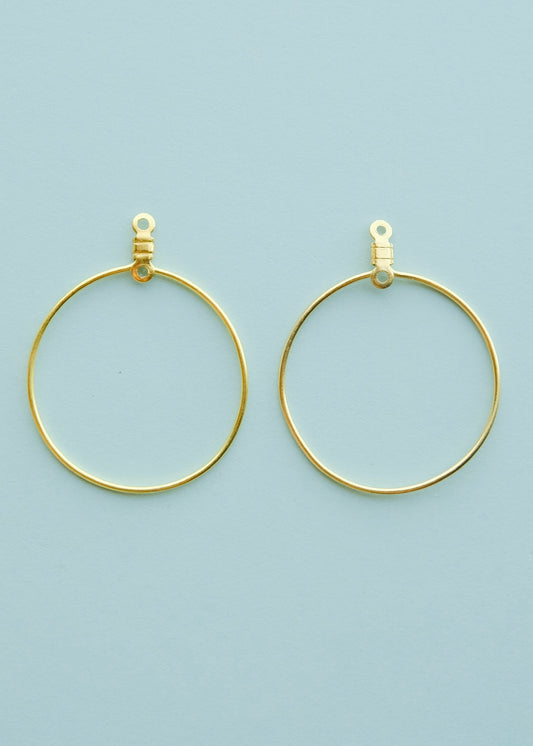 Gold-Plated Wire Circle Connector S.H.