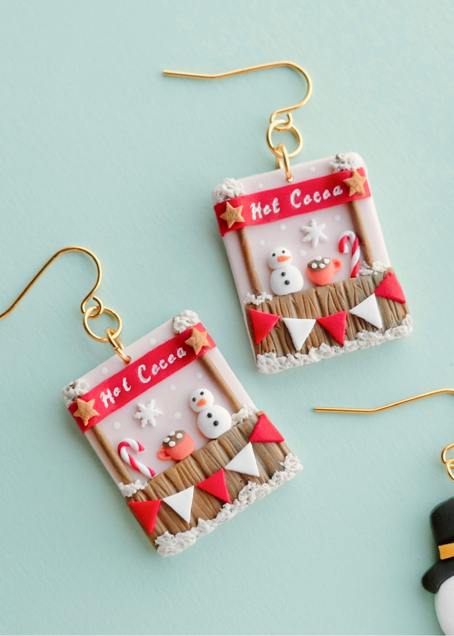 Hot Cocoa Stand Earrings