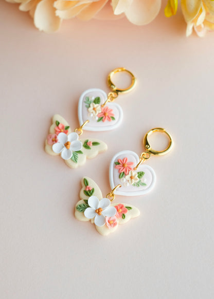 Butterfly Valentine Earrings