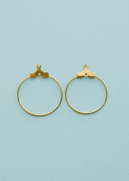 Brass Wire Small Circle Connector S.H.