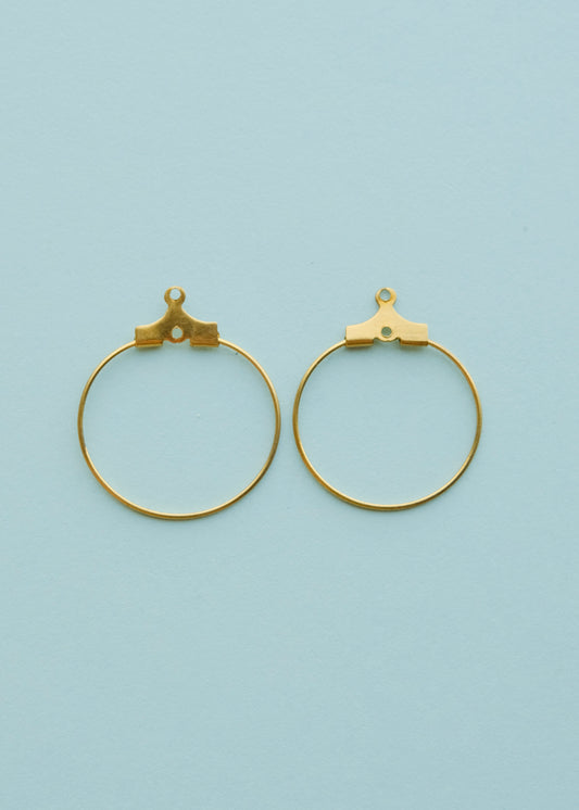 Brass Wire Small Circle Connector S.H.