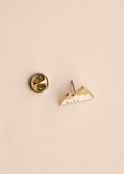 Tiny Snowy Mountain Pin ⋆LAST ONE⋆