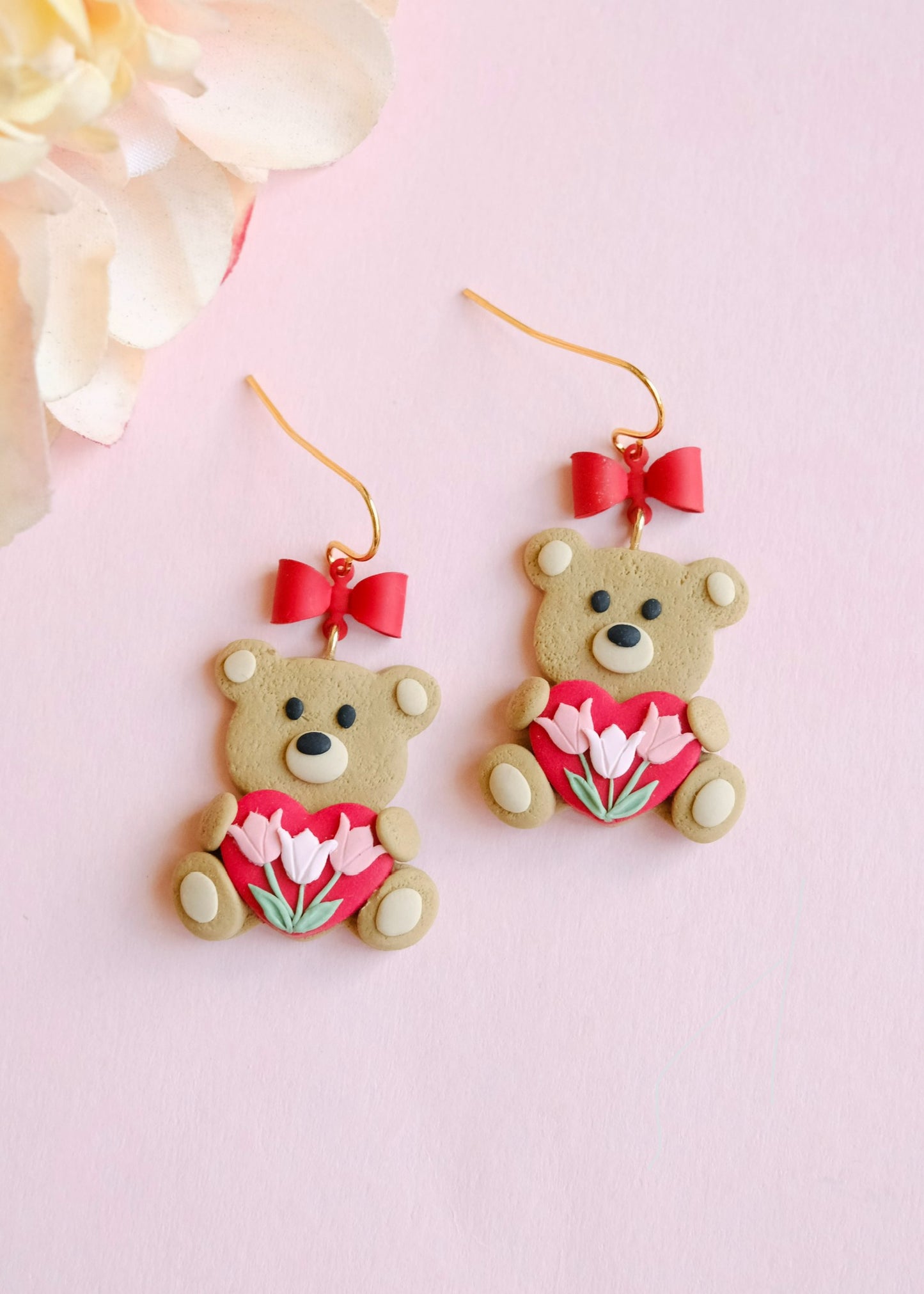 Teddy Bear Earrings