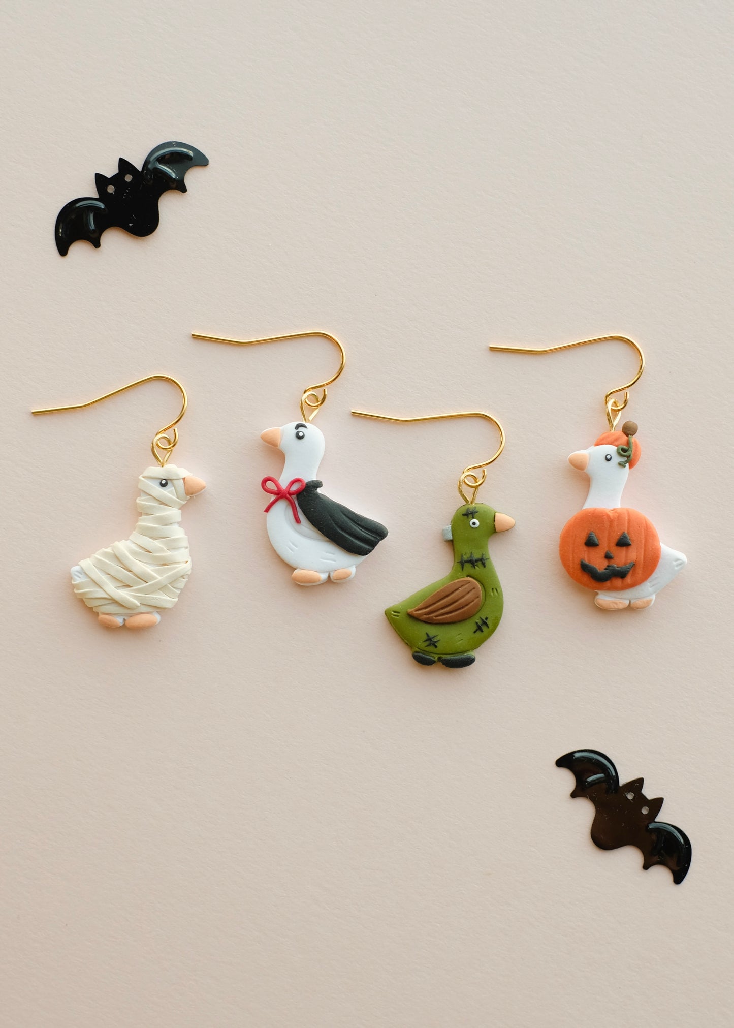 Goose Costume Party Earrings