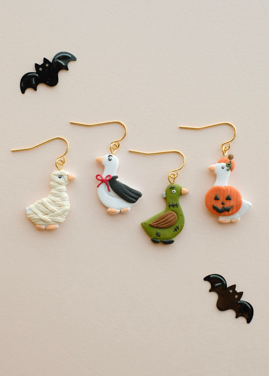 Goose Costume Party Earrings