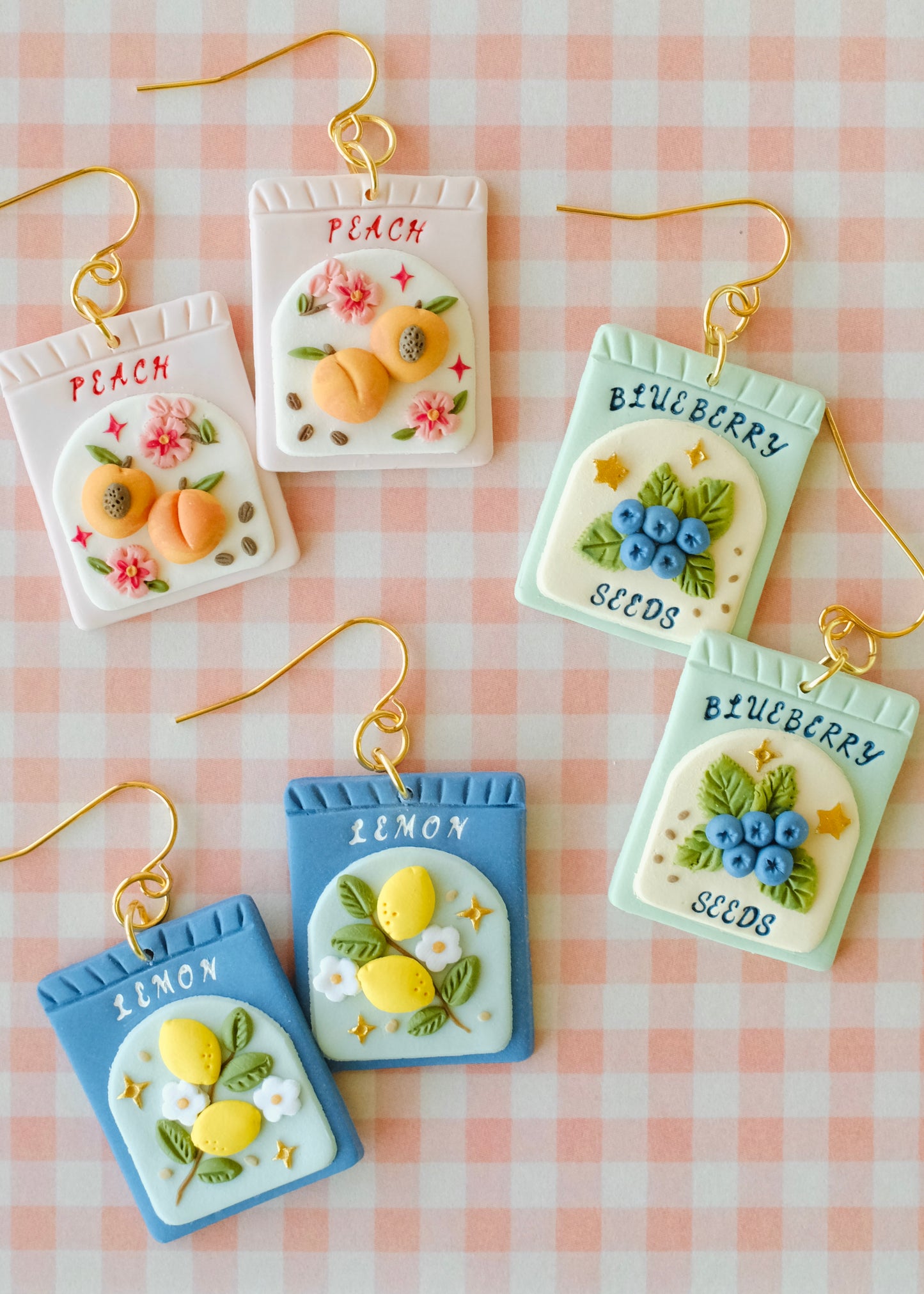 Summer Edition Mix & Match Seed Packet Earrings