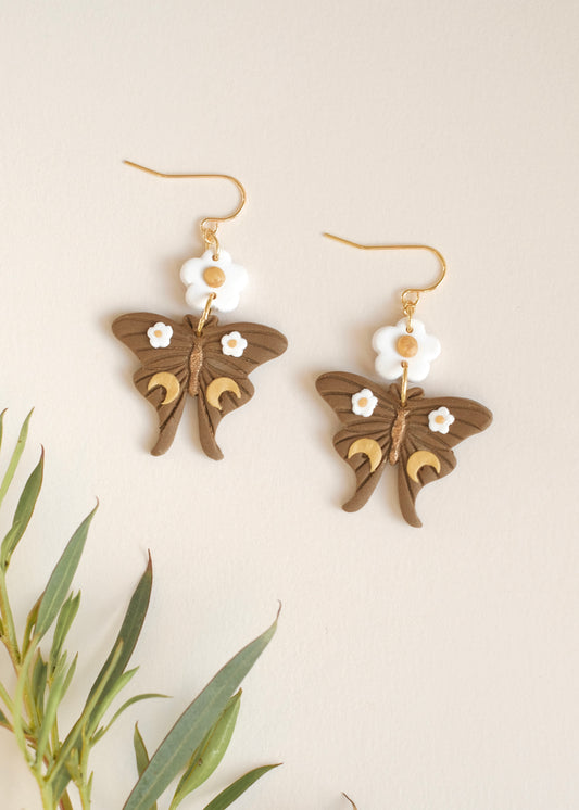 Moth Blossom Earrings