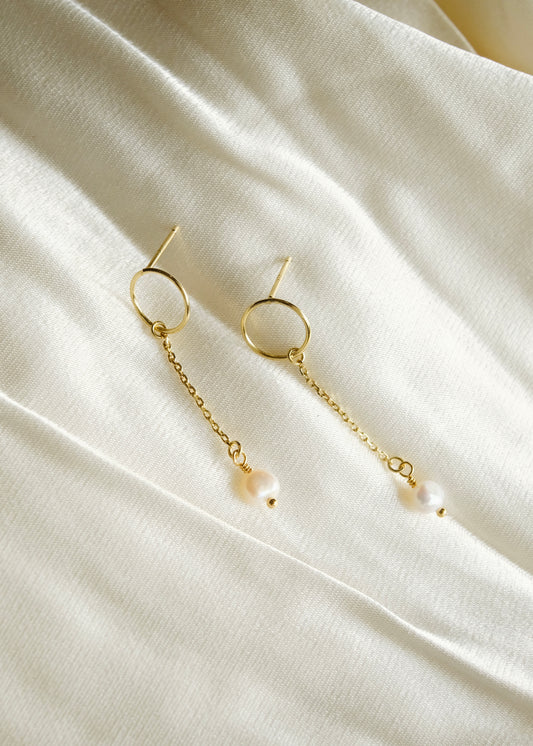 Infinite Pearl Earrings